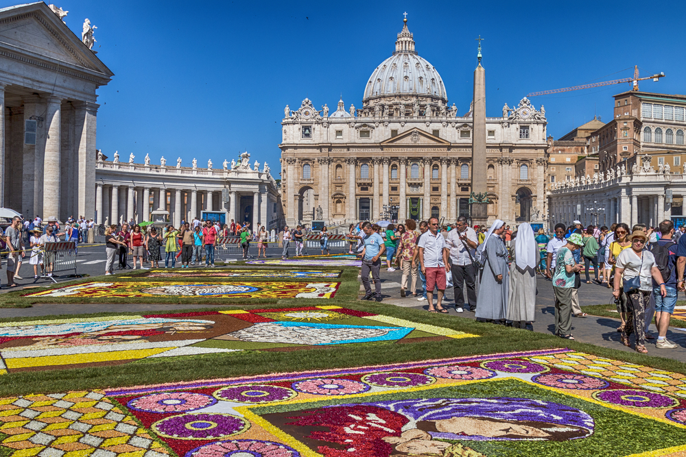 Infiorata San Pietro